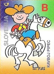 Comic Strip Characters - Cowboy Pipec