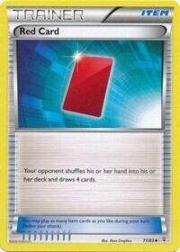 Game Card: Red Card (Pokémon TCG(Generations)