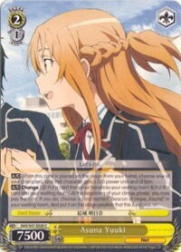 Carta de Jogo: Asuna Yuuki (Weiss Schwarz(Sword Art Online Re