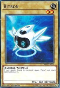 Tarjeta de juego: Bitron (Yu-Gi-Oh(Starter Deck: Link Strike)