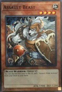 Tarjeta de juego: Assault Beast (Yu-Gi-Oh(OTS Tournament Pack 10)