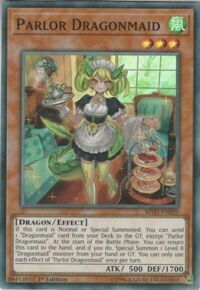Game Card: Parlor Dragonmaid (Yu-Gi-Oh(Mystic Fighters) 🃏