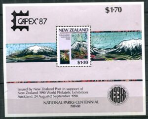 National Parks Centennial - Overprinted "Capex 87"