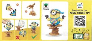 Meal Toy Yoga Minion Kinder Surprise Europe Kinder Minions The Rise Of Gru Col Dv604 Meal Toy Yoga Minion Kinder Surprise Europe Kinder Minions The Rise Of Gru Col Dv604