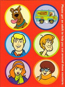 Game Card: Tokens (Scooby-Doo World of Mystery) (DeAgostini-puzzle) Col ...