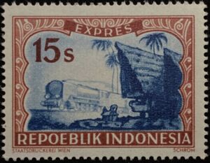 Bataker Houses and Locomotive