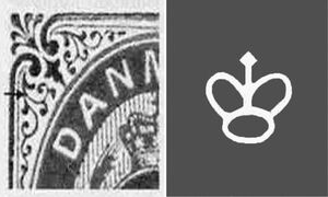 Frame I, wmk 1Y, perf 14X13½, light grey & pink