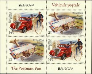 The Postman Van/Airplane with Letter Wings