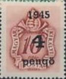 Peng Stamp Example Stamp: 10F Postage due Overprinted 1945 4 pengő (Romania - Issues for ...