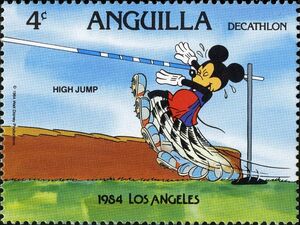 Decathlon - High Jump (Mickey)