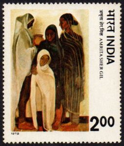 "Hill Women" (Amrita Sher Gil)