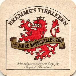 Beer Coaster Bremme (Privatbrauerei Carl Bremme, Germany, Federal
