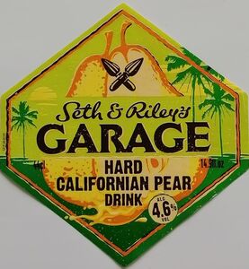 Drink Label: Seth & Rileys Garage Hard Californian Pear (Baltika ...