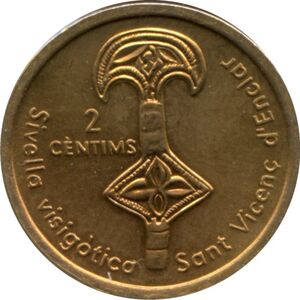 2 Cèntims (West Gothic robe)