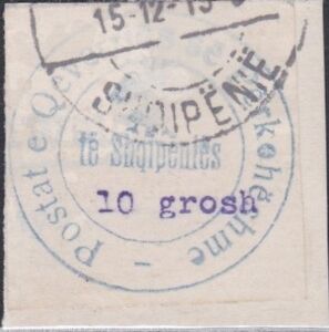Official Postmark of the  Posts (as No. 2). Eagle later stam