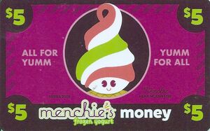 Gift Card: Menchie's Money (Menchie's, United States of America ...