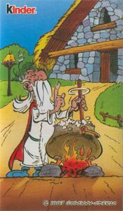 Meal Toy: Miraculix (Stickers, Belgium(Kinder - Asterix) Col:FER-1997-0015