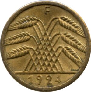 5 Rentenpfennig (A, D, E, F, G, J)