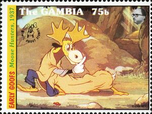 Stamp: Walt Disney´s cartoon film 