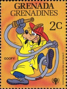Goofy as Fire Fighter