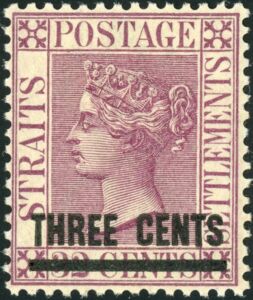 Queen Victoria (1819-1901) - Surcharged