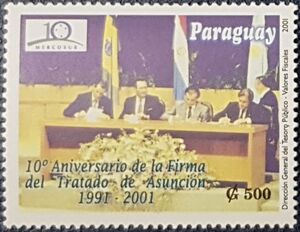 Signing of MERCOSUR Treaty