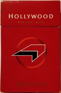 Cigarette Pack: Hollywood (CubaCol:CU-CT-0009 🚬