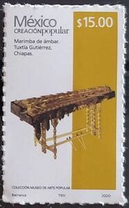 Amber Marimba (Self Adhesive)