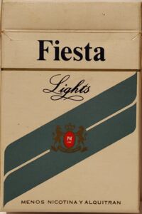 Cigarette Pack: Fiesta Lights (UruguayCol:UY-CT-0021 🚬