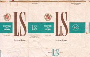 ls cigarettes Cigarette Pack: LS Filter De Lux (Brazil(LS Filter De Lux) Col:BR-CT-0290 🚬