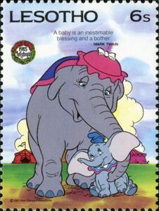 Mrs. Jumbo and Baby Dumbo