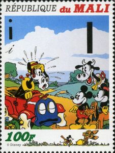 Letters: Lowercase "i", Capital "I" - Horace, Mickey, Minnie