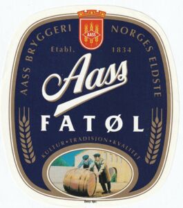 Drink Label: Aass Fatøl (Aass Brewery, NorwayCol:NO-BEER-000105