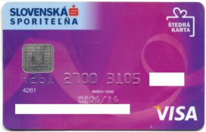 Slovenská Sporiteľňa - Štedrá karta