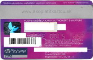 Slovenská Sporiteľňa - Štedrá karta