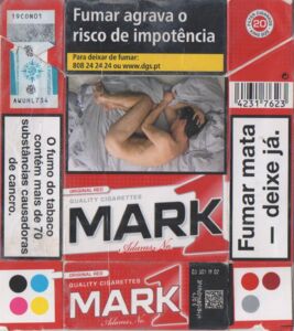 mark cigarettes Cigarette Pack: Mark 1 (PortugalCol:PT-CT-0122 🚬