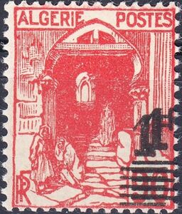 Streets of Kasbah, Algiers double surcharge