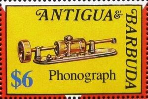 Edison and Latimer's Phonograph