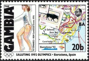 Nadia Comaneci (Romania), Map