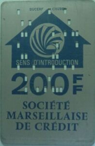 Original Antique Poster Societe Marseillaise De Credit Post WWI Rebuilding Loan