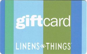 Gift Card: Linens n Things (Linens-n-Things, United States of America ...