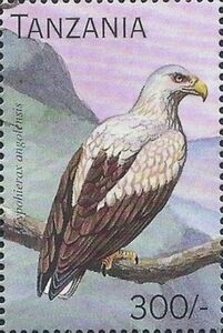 Stamp Gypohierax angolensis (Tanzania(Birds (1996)) MiTZ 2410,SnTZ 1487a