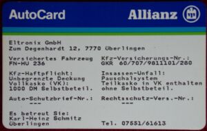 AutoCard Allianz. Service
