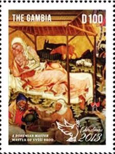 Nativity Scene from Vyssi Brod Altarpiece by Master of Vyss