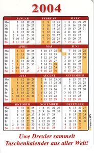 Pocket Calendar: 777 Jahre Stadt Güstrow (Germany, Federal Republic