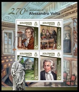 270th Anniversary of the Birth of Alessandro Volta