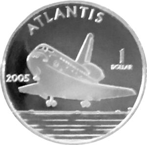 1 Dollar (Space Shuttle - Atlantis)