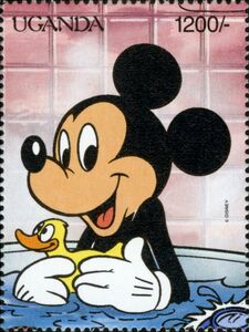 Mickey Mouse in Public Bath