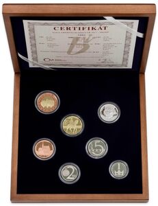 Various Korun (Proof set 2017)