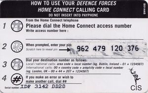 Home Connect (Irish male soldier)